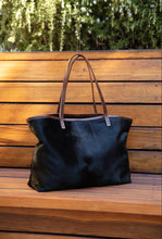 Load image into Gallery viewer, Coupe de Cheveux Tote: Coal